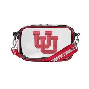 Utah Utes Officially licensed Clear Crossbody Bag